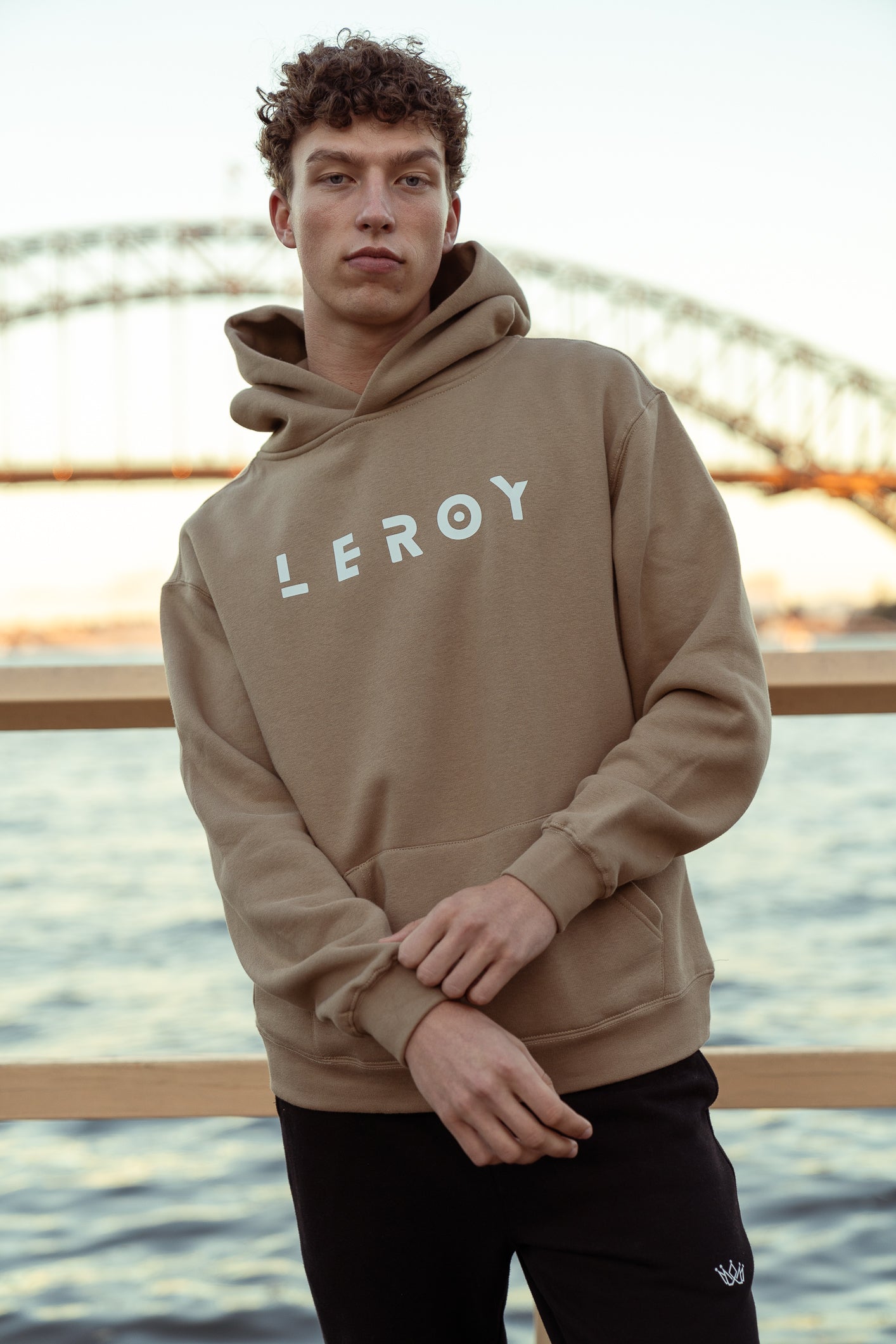 LEROY relaxed hoodie