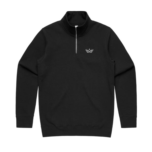 OLD SKOOL half zip sweatshirt