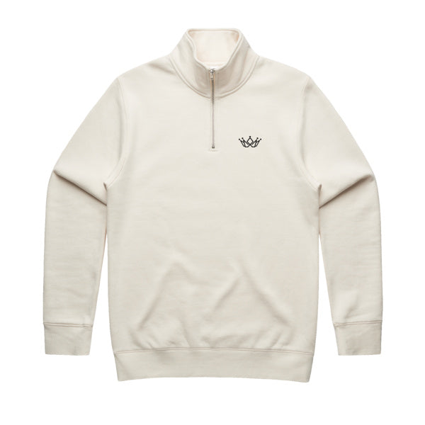 OLD SKOOL half zip sweatshirt