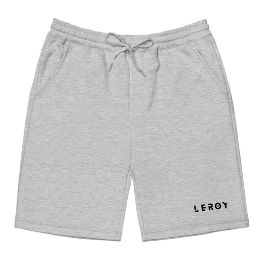LEROY fleece short