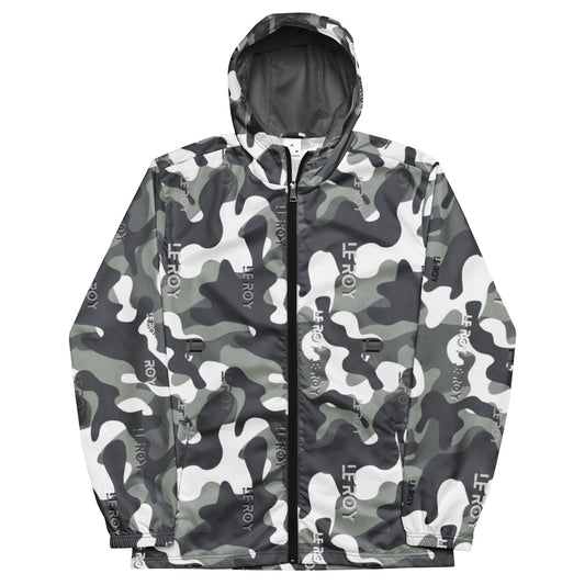 CAMO hooded windbreaker