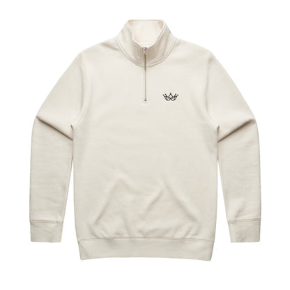OLD SKOOL half zip sweatshirt
