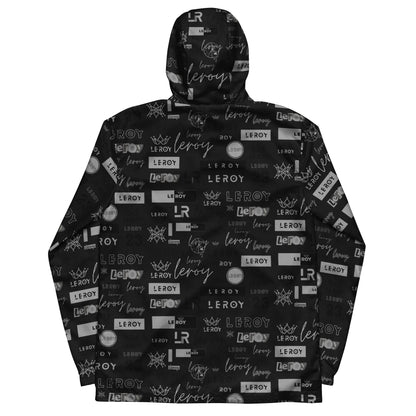 GRAPHITTI hooded windbreaker