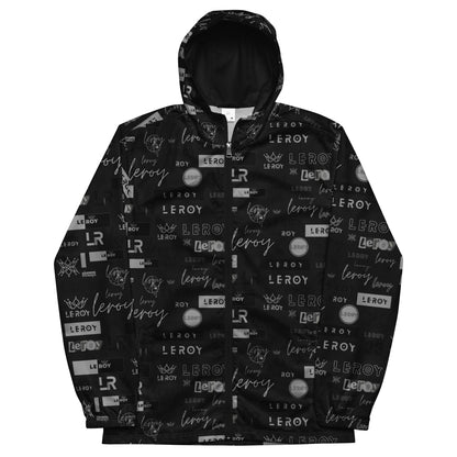 GRAPHITTI hooded windbreaker