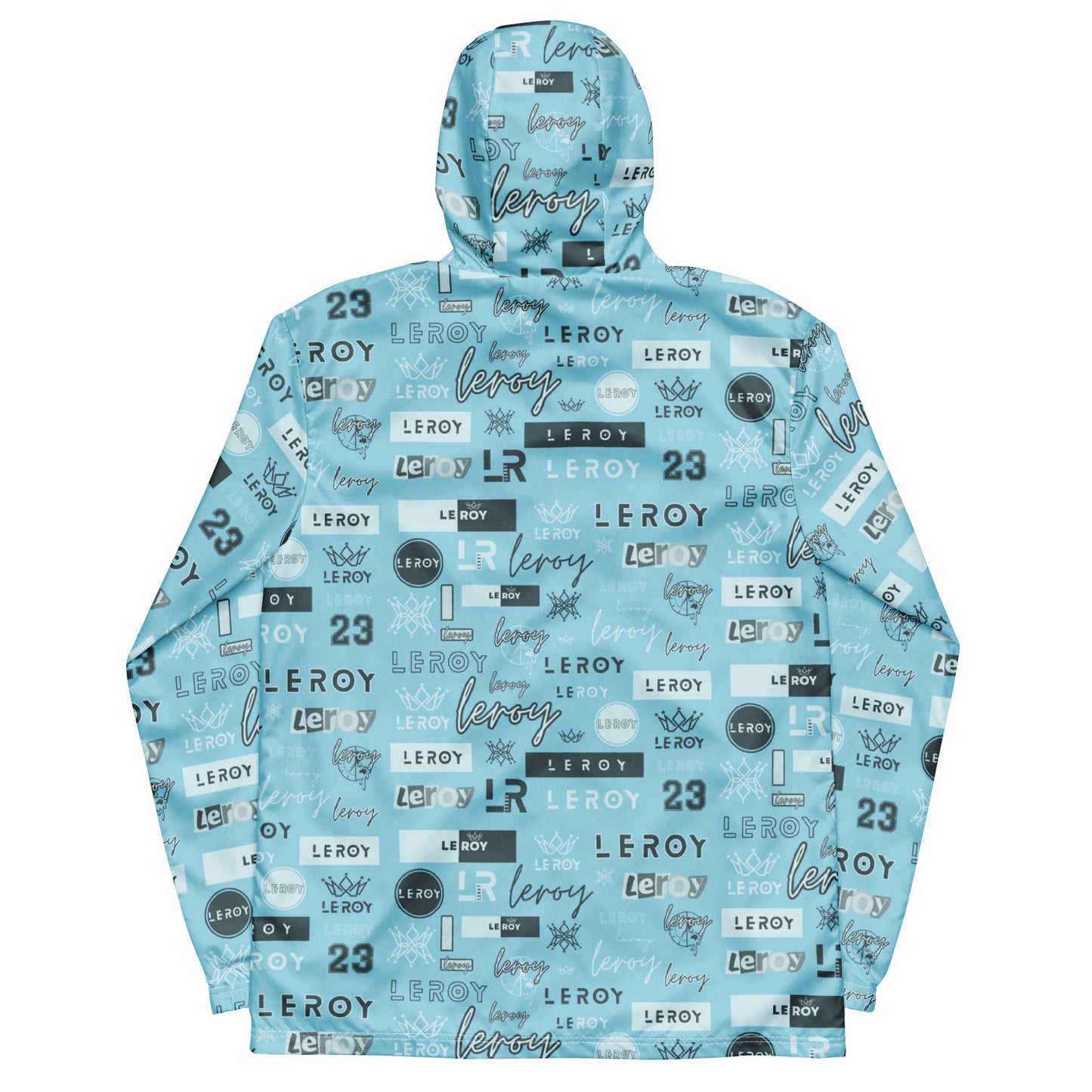 GRAPHITTI hooded windbreaker