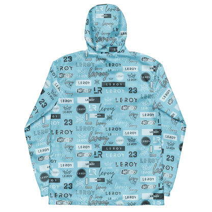 GRAPHITTI hooded windbreaker