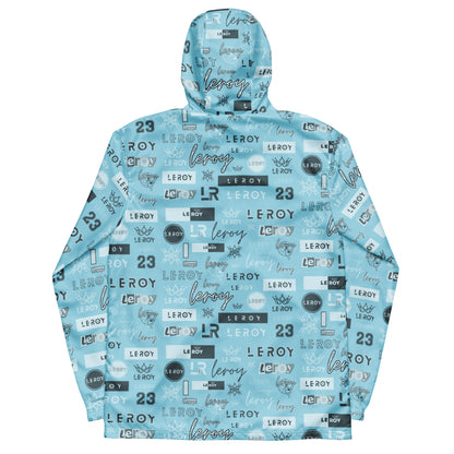 GRAPHITTI hooded windbreaker