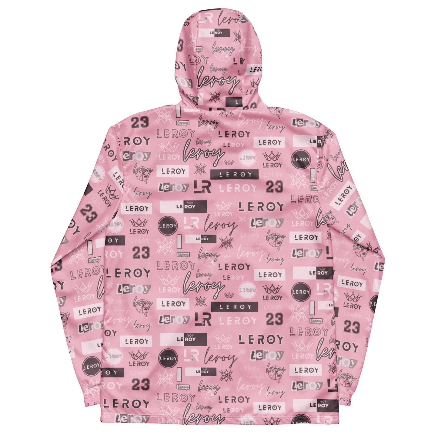 GRAPHITTI hooded windbreaker