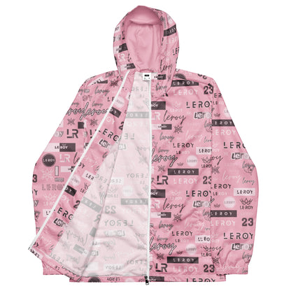 GRAPHITTI hooded windbreaker