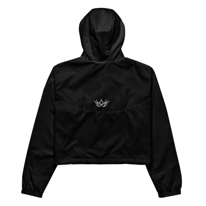 ZIGGY cropped hooded windbreaker